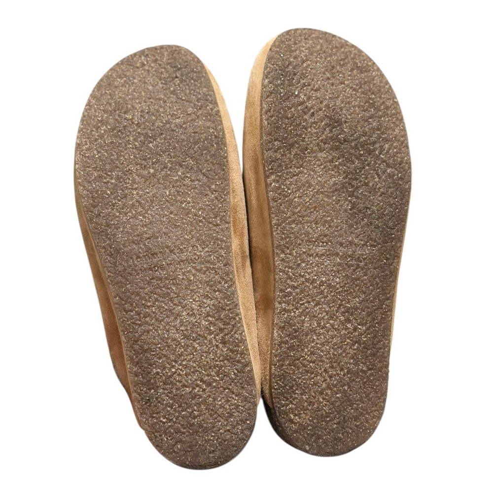 Jenni Kayne Shearling-Lined Moc Clog Saddle Suede Cork Midsole Women US 11/EU 41 - Picture 6 of 8